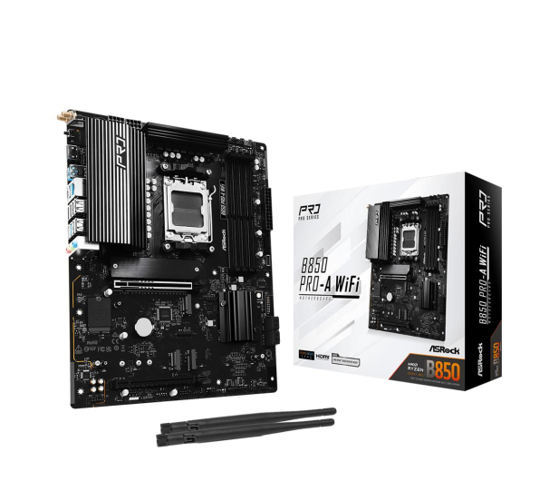 ASROCK B850 PRO-A WIFI AM5 4DDR5 ATX - 1306582 - zdjęcie